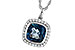 C319-70307: NECK 3.85 LONDON BLUE TOPAZ 4.15 TGW (9MM LBT)