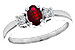 C319-72152: LDS RG .43 RUBY .57 TGW