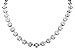 C320-54879: NECKLACE 1.39 BAG 1.80 TW (16")