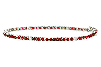 C320-55816: BRACELET 3.04 RUBY 3.29 TGW (7")