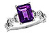 C320-61207: LDS RG 1.95 AMETHYST 2.05 TGW (9x7MM AMY)