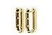 C320-61270: GOLD EARRINGS (15MM)