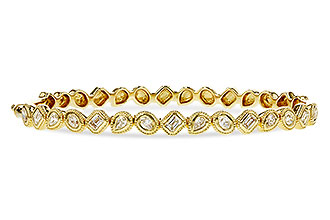 C320-62170: BANGLE 1.00 TW FANCY CUT DIAS