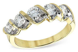 D138-78543: LDS WED RG 1.00CT TW