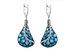 D233-32116: EARR 6.86 BLUE TOPAZ 7.05 TGW