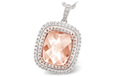 D234-22134: NECK 4.20 MORGANITE 4.66 TGW