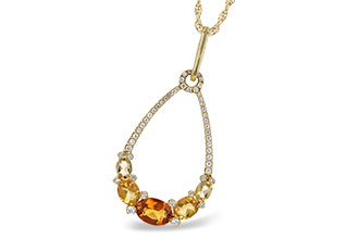 D234-22161: NECK 1.29 CITRINE 1.49 TGW