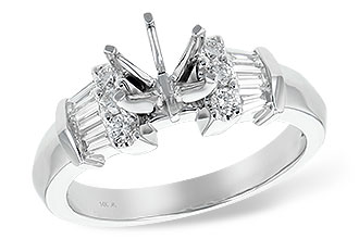 D235-09416: LDS SEMI DIA RG .33 BAG .50 TW