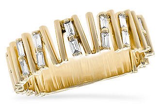 D236-04834: LDS DIA WED RG .24 TW BAGUETTES