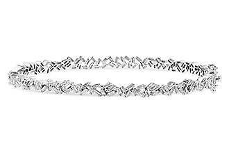 D318-73961: BANGLE .84 TW BAGUETTE DIAS