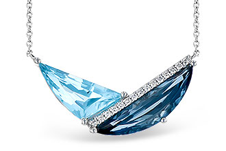D318-75788: NECK 4.66 BLUE TOPAZ 4.75 TGW
