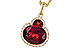 D318-80352: NECK 3.02 TW GARNET 3.16 TGW