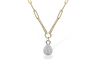 D319-63997: NECKLACE 1.26 TW (17 INCHES)