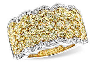 D319-65743: LDS DIA WED RG 1.90 YELLOW DIAS 2.20 TW