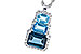 D319-66716: NECK 2.48 TW BLUE TOPAZ 2.64 TGW
