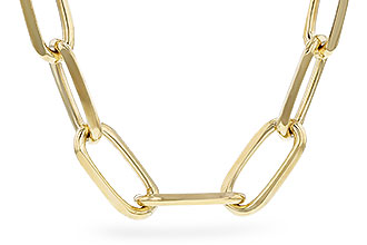D319-69443: PAPERCLIP XL (5.20MM, 14KT, 24IN, LOBSTER CLASP)