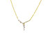 D319-70316: NECKLACE 1.22 TW FANCY CUT DIAMONDS (18")