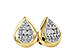 D319-72116: EARRINGS .09 BAG .18 TW