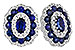 D319-72170: EARR 1.77 TW SAPPHIRE 2.24 TGW (5x3MM SAPP)