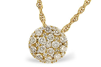 D320-54870: NECKLACE .50 TW