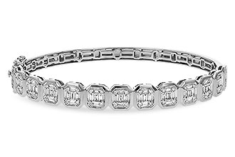 D320-54888: BANGLE .81 TW BAGUETTE 1.00 TW