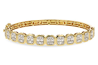 D320-54888: BANGLE .81 TW BAGUETTE 1.00 TW