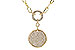 D320-56661: NECKLACE .92 TW (17")