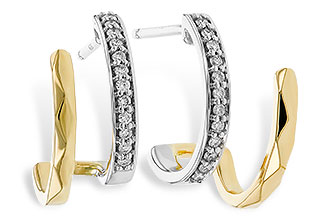 D320-58470: EARRINGS .12 TW
