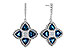 D320-59379: EARRINGS 1.73 LONDON BLUE TOPAZ 1.82 TGW