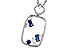 D320-60316: NECKLACE .35 TW SAPPHIRE .46 TGW