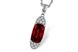 D320-61197: NECK 2.45 GARNET 2.55 TGW