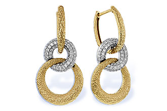 D320-61216: EARRINGS .75 TW