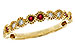 D320-61252: LDS WED RG .16 TW RUBY .25 TGW