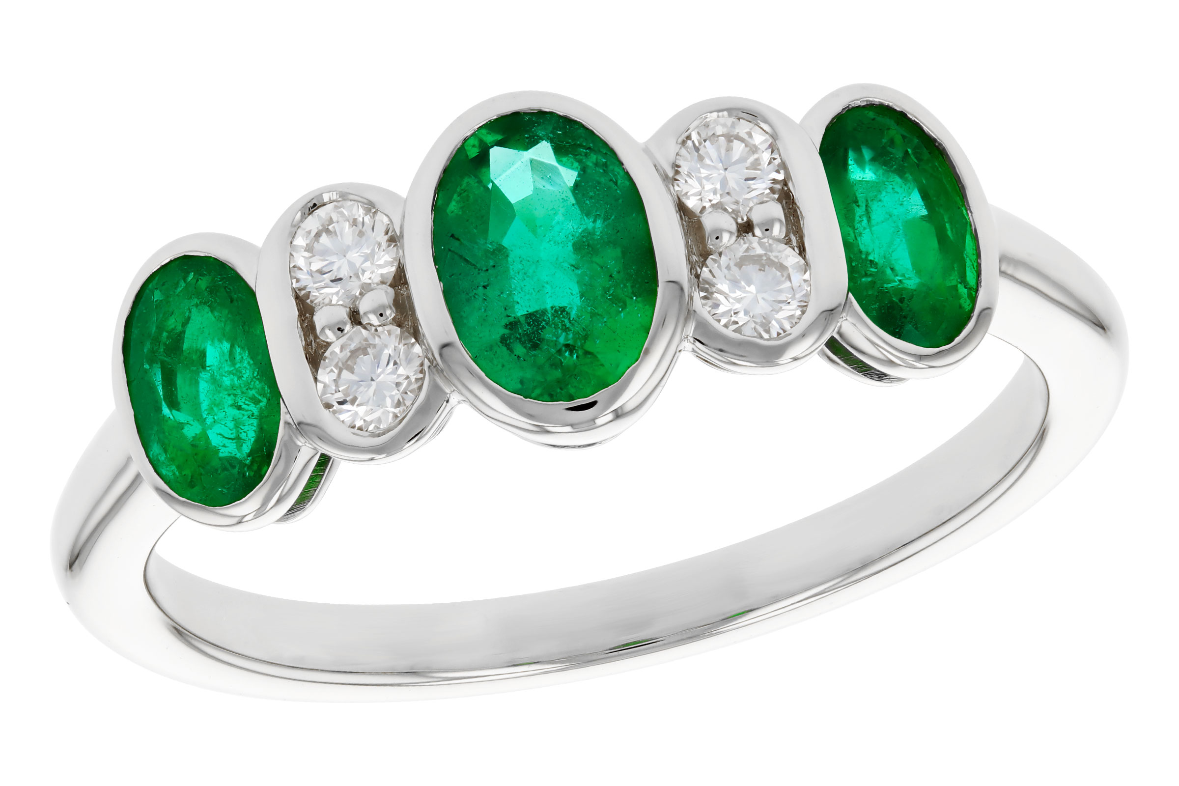 D321-48488: LDS RG .90 TW EMERALD 1.05 TGW