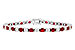 E046-01243: BRACELET 7.10 RUBY 7.92 TGW