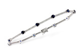 E233-28543: BRACELET 1.62 SAPP 2.20 TGW