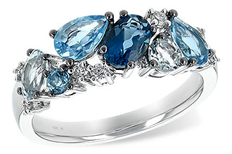 E235-09452: LDS RG 2.05 BLUE TOPAZ 2.16 TGW