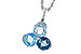 E235-10361: NECK 4.01 BLUE TOPAZ 4.06 TGW
