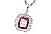 E319-63925: NECK .29 TW RUBY .48 TGW