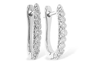 E319-66661: EARRINGS .25 TW
