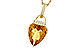 E319-70352: NECKLACE 3.12 CITRINE 3.18 TGW (12x10MM CIT)