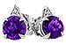 E319-72161: EARR 1.33 TW AMETHYST 1.35 TGW (6MM RD)