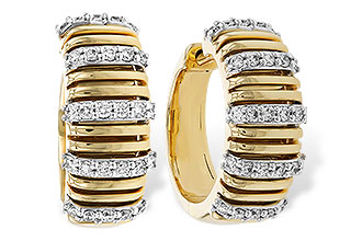E320-55779: EARRINGS .33 TW