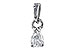 E320-56670: PENDANT .14 PEAR SHAPE