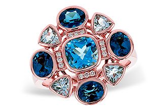 E320-57561: LDS RG 3.19 TW BLUE TOPAZ 3.25 TGW