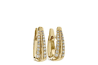 E320-57597: EARRINGS .25 TW