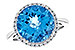 E320-57606: LDS RG 7.20 BLUE TOPAZ 7.42 TGW