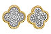 E320-59425: EARRINGS .50 TW