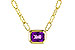 E320-60352: NECKLACE .82 AMETHYST (18")