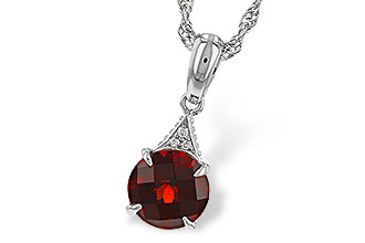 E320-61206: NECK 1.46 GARNET 1.47 TGW (7MM RD)